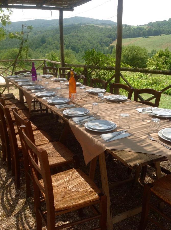 הוילה Monte Castello di Vibio Campo Al Vento - Country Farm מראה חיצוני תמונה
